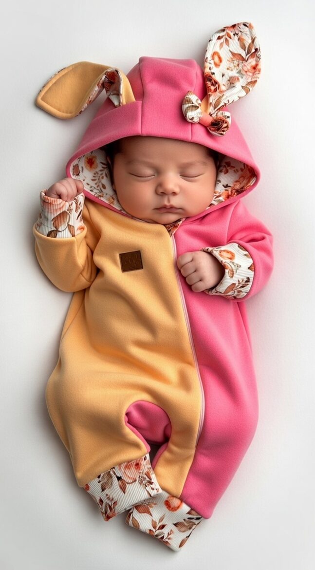 Starpsezonas kombinzons 3-6mēneši, Rožu zaķīts