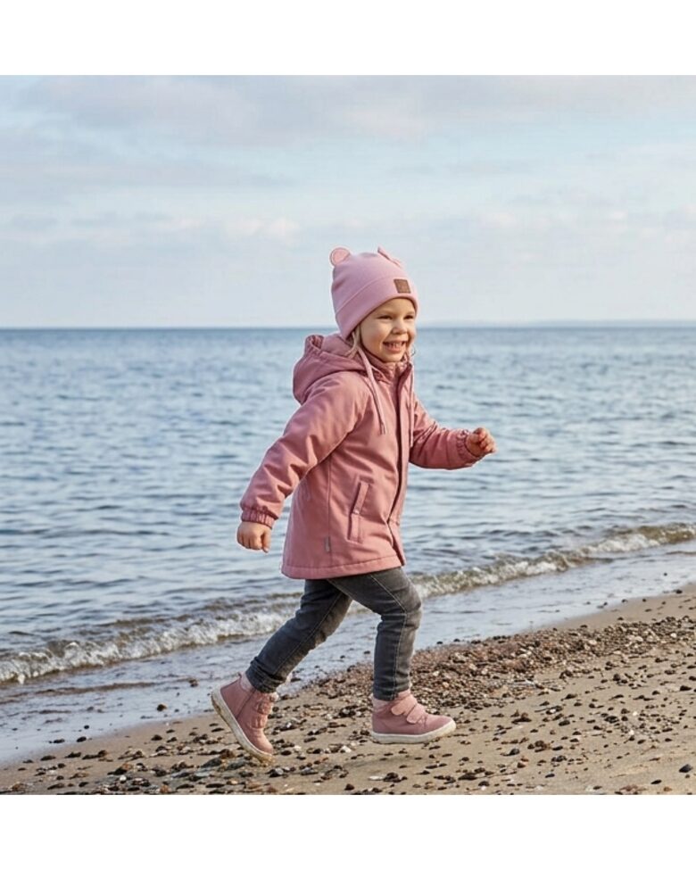 Starpsezonas cepure, 4-6gadi, rozā, nesienama