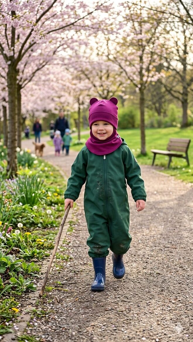 Starpsezonas ķivercere 2-4gadi, purpura lillā