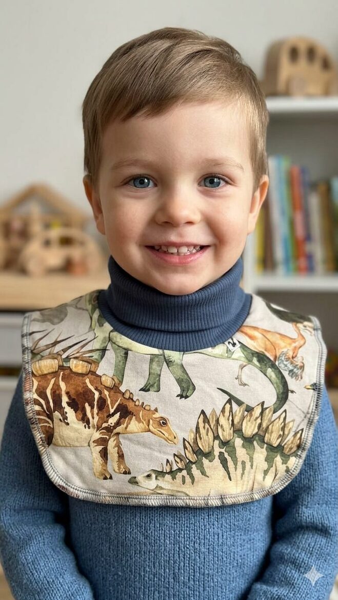 Apkaklītes šalle 2-4gadi, Dinozauri