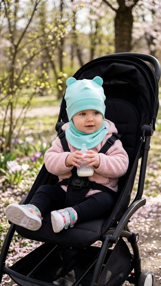 Starpsezonas ķivercepure 6-12mēneši, mint