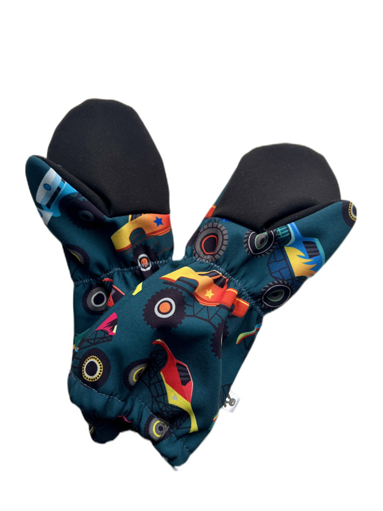 Softshell cimdi 1-2g, mašīnas