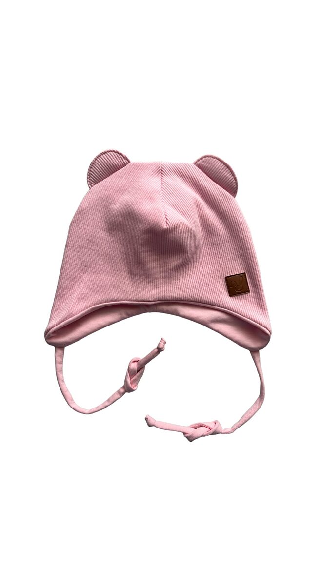 Starpsezonas cepure, 6-9mēneši, gaiši rozā