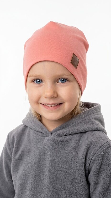 Beanie cepure, 4-6g, lašrozā.