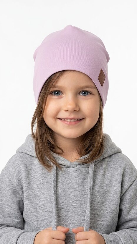 Beanie cepure, 4-6g, lillā.