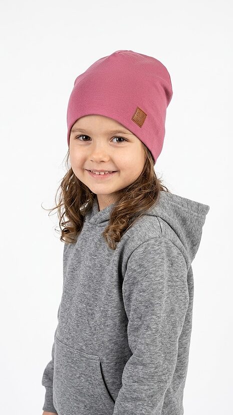 Beanie cepure, 4-6g, aveņu rozā.