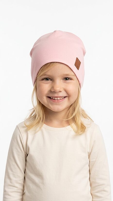 Beanie cepure, 4-6g, rozā.