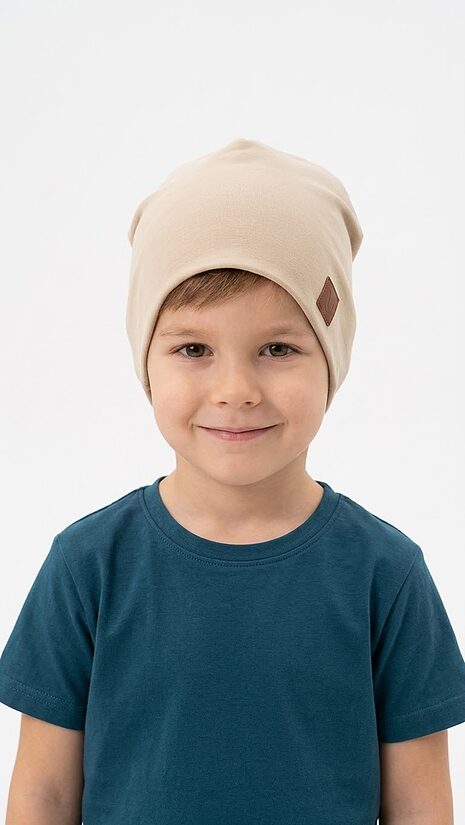 Beanie cepure, 4-6g, smilšu tonis.