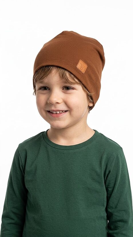 Beanie cepure, 4-6g, brūna.