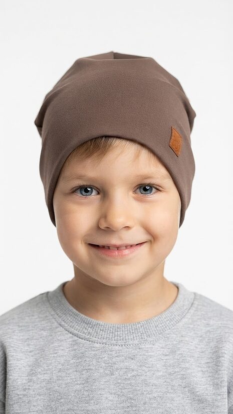 Beanie cepure, 4-6g, akmens pelēka.
