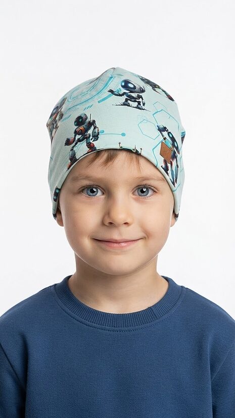 Beanie cepure, 4-6g, Robotiņi.