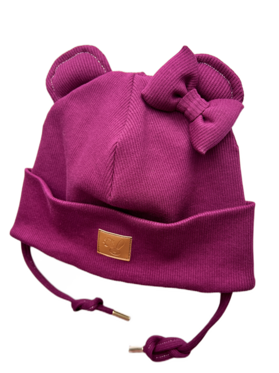 Starpsezonas cepure 2-4g, plūmju tonis