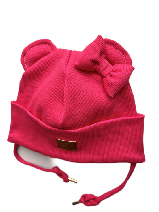 Starpsezonas cepure 2-4g, fuksijas tonis