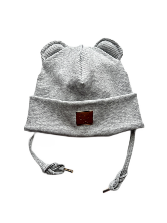 Starpsezonas cepure 2-4g, pelēka