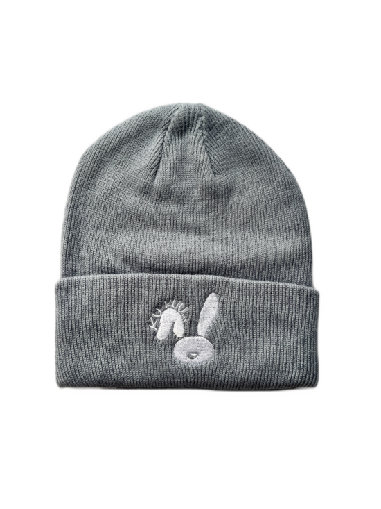 Adīta cepure, 2gadi - S izmēram, pelēka