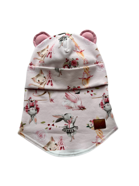 Starpsezonas ķivercepure 2-4gadi, balerīnas