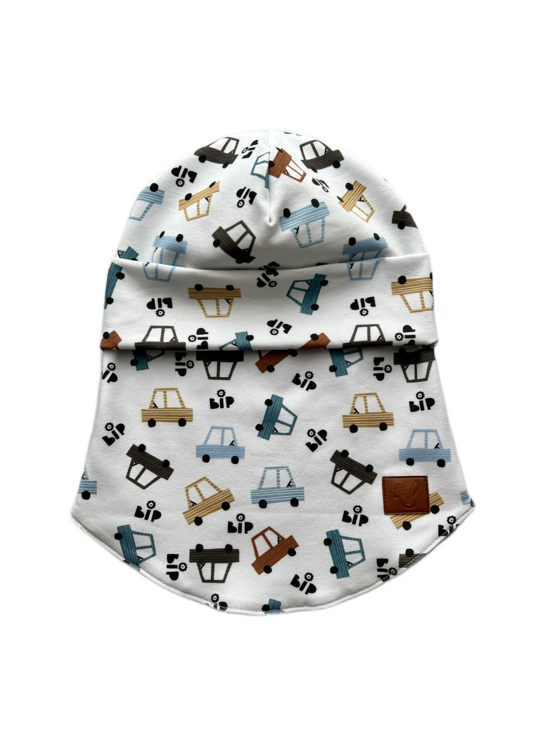 Starpsezonas ķivercepure 4-6gadi, mašīnas