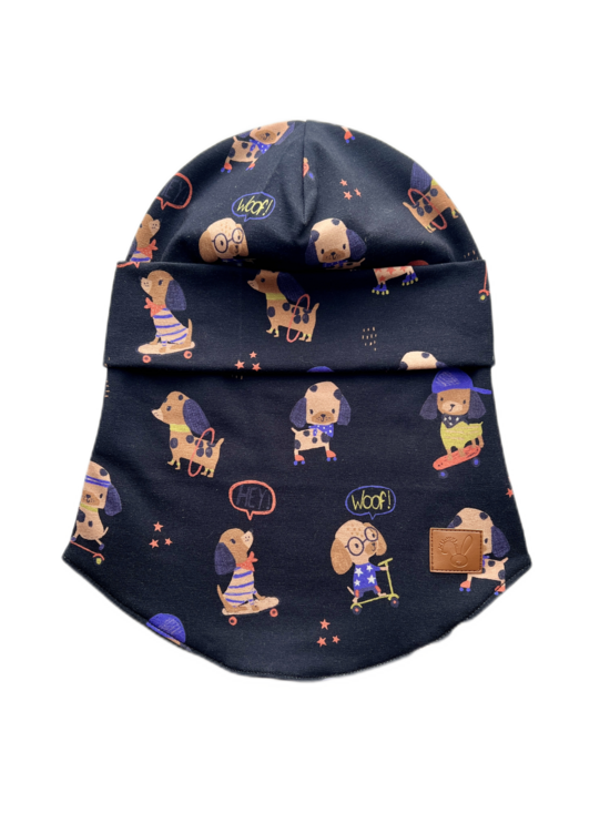 Starpsezonas ķivercepure, sportiski sunīši