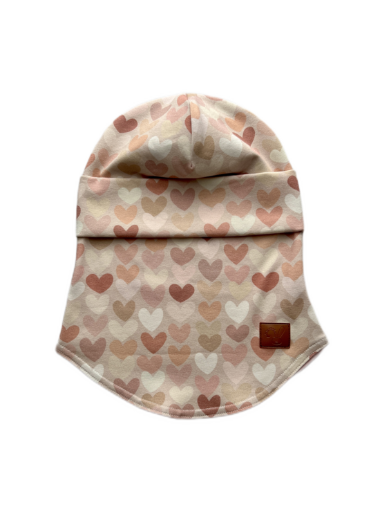 Starpsezonas ķivercepure 4-6gadi, sirsniņas