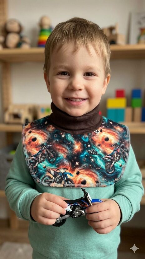 Apkaklītes šalle 2-4gadi, mocīši