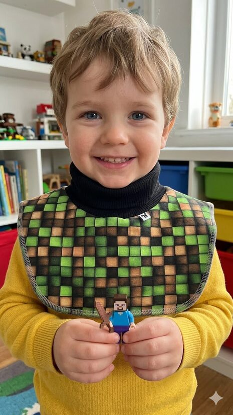 Apkaklītes šalle 2-4gadi, Mincraft