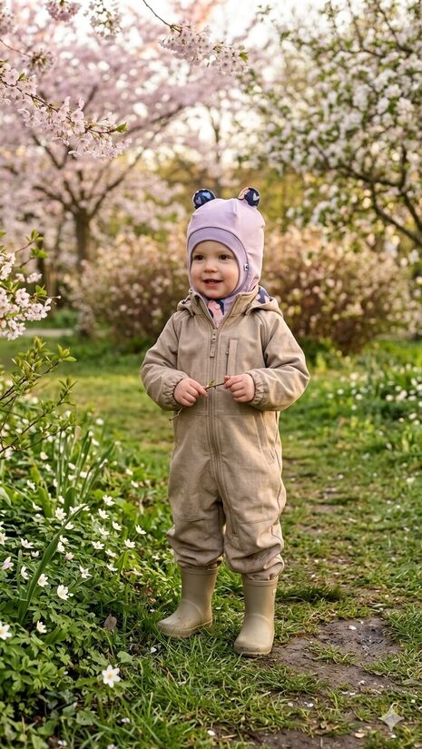 Starpsezonas ķivercepure 1-2gadi, lillā