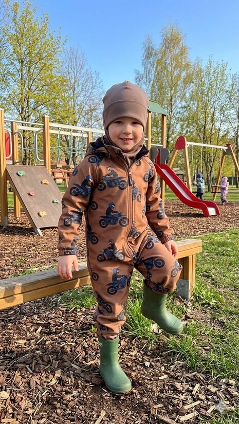 Starpsezonas ķivercepure 4-6gadi, Latte brūna