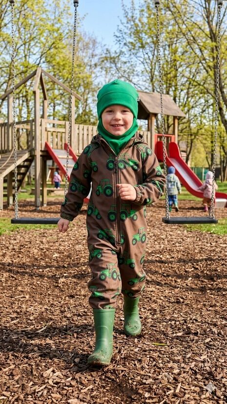 Starpsezonas ķivercepure 4-6gadi, zaļa