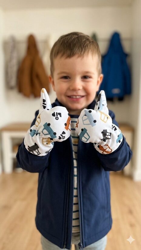 Softshell cimdi 2-4g, mašīnas