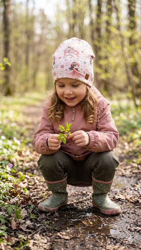 Binie cepure, 4-6g, princeses ar vienradžiem