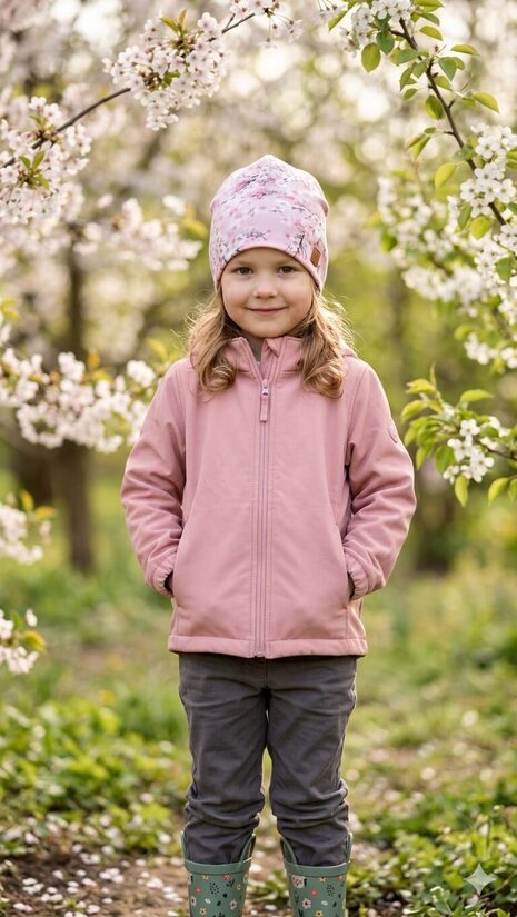 Binie cepure, 4-6g, ķiršu ziediņi