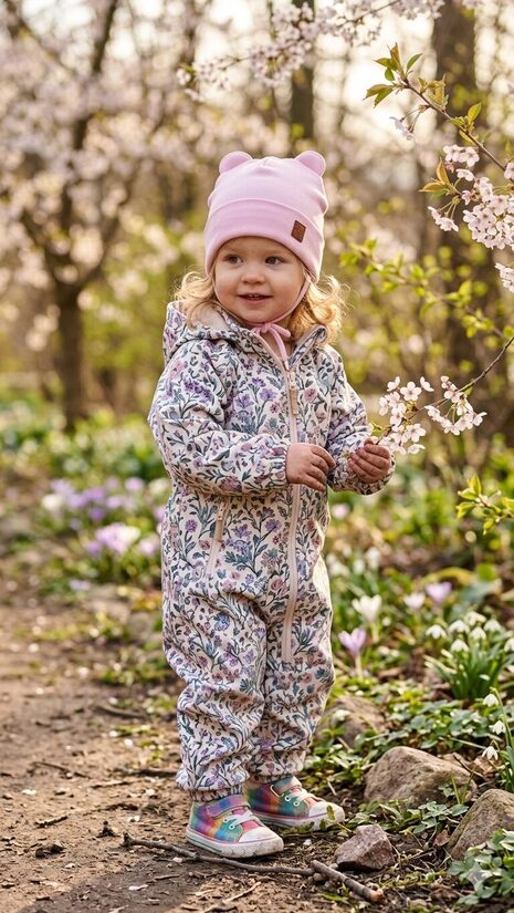 Starpsezonas cepure 1-2gadi, rozā