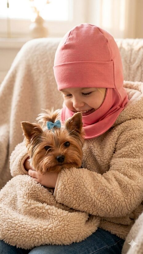 Starpsezonas ķivercepure 4-6gadi, "Barbie" rozā