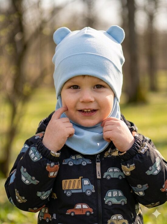 Starpsezonas ķivercepure 2-4gadi,