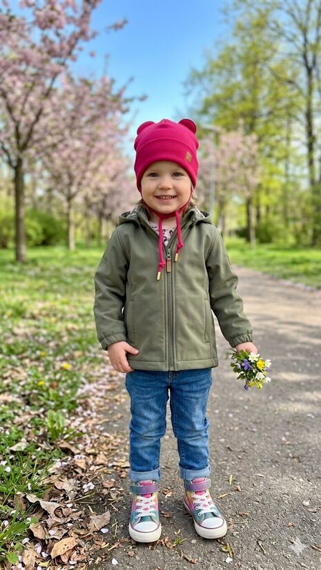 Starpszonas cepure, 2-4gadi, tumšs fuksijas tonis