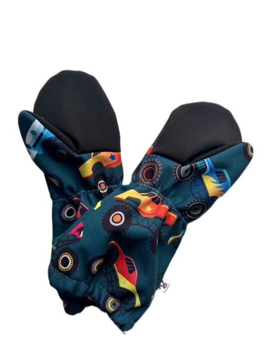 Softshell cimdi 1-2g, mašīnas