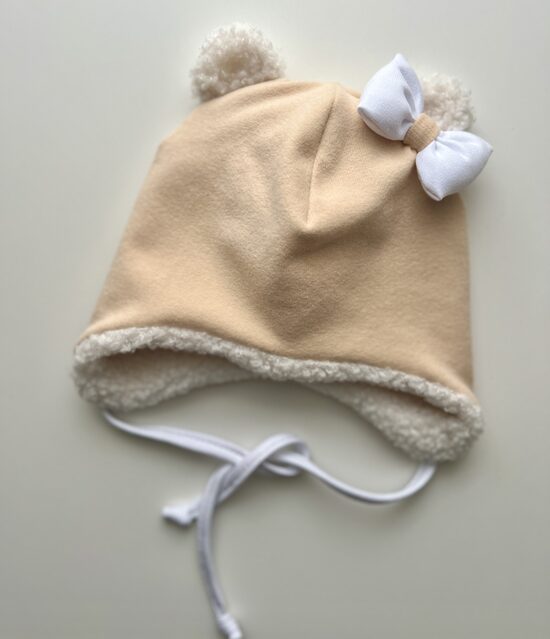 3-6m ziemas cepurīte ar "Teddy" oderi