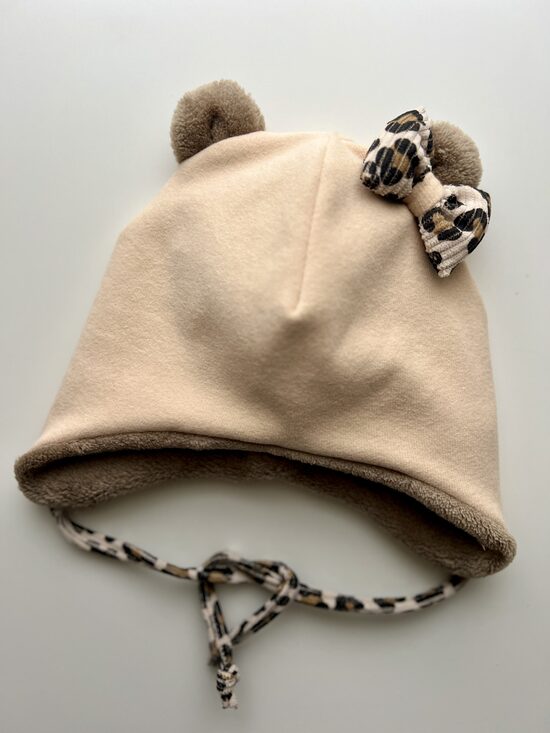 6-9m ziemas cepurīte ar mikroflīsa oderi