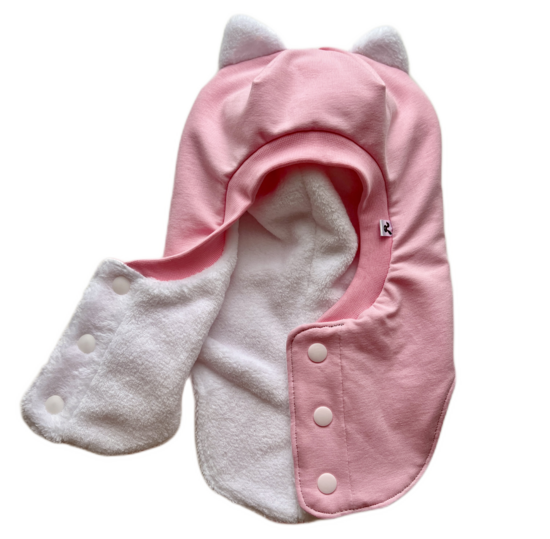 Ķivercepure 6-9m rozā