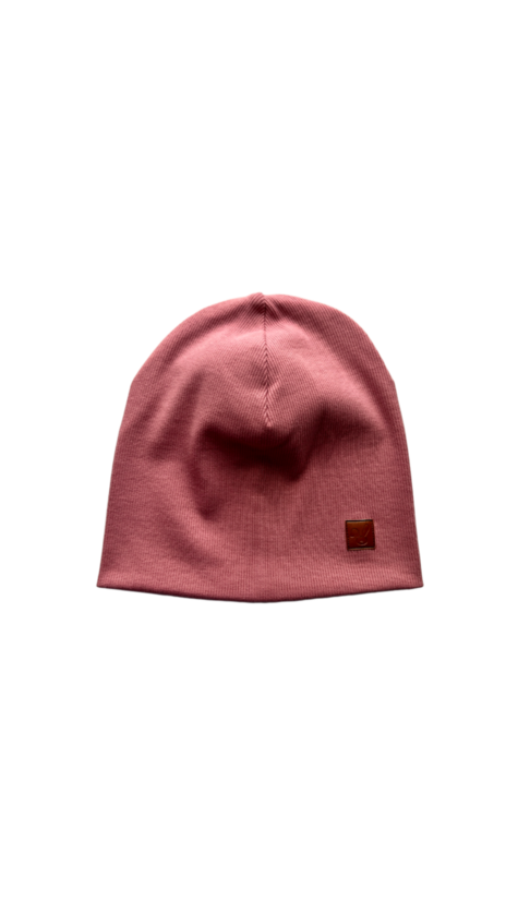 Starpsezonas Beanie cepure 1-2gadi, Aveņu rozā