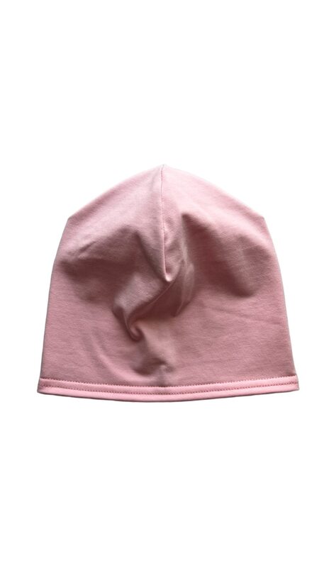 Plānais Beanie 2-4gadi, gaiši rozā.