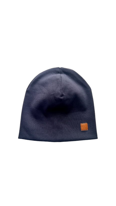 Starpsezonas Beanie cepure 1-2gadi, tumši zila