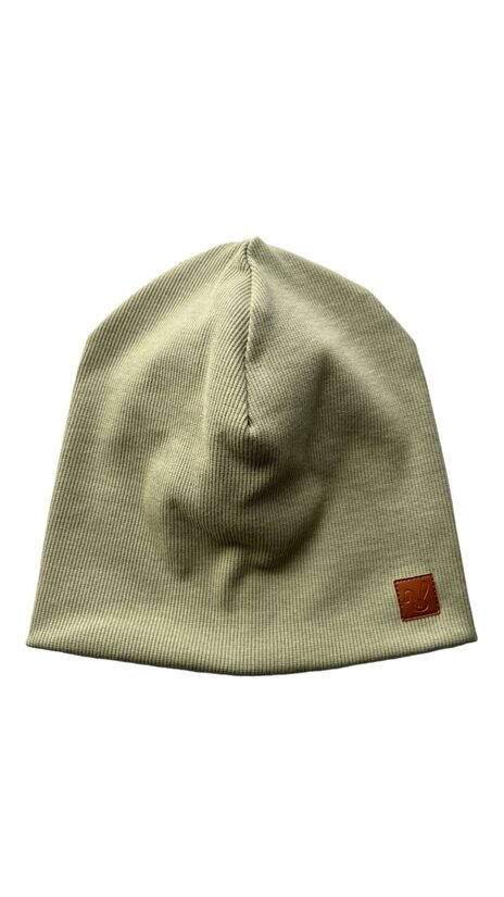 Beanie cepure 2-4gadi, olīvju zaļš tonis