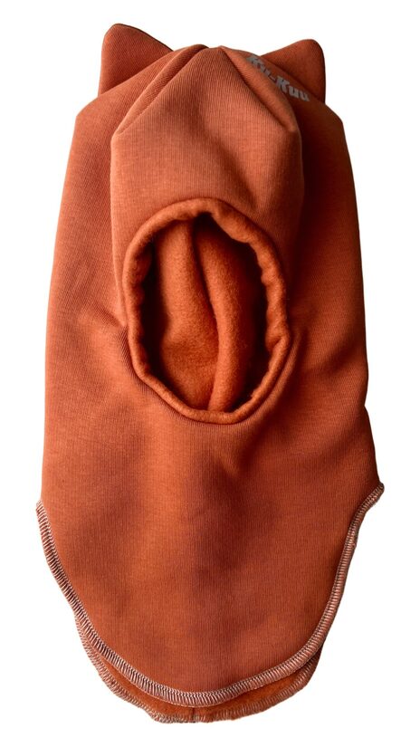 Ķivercepure ziemai, rūsas brūns