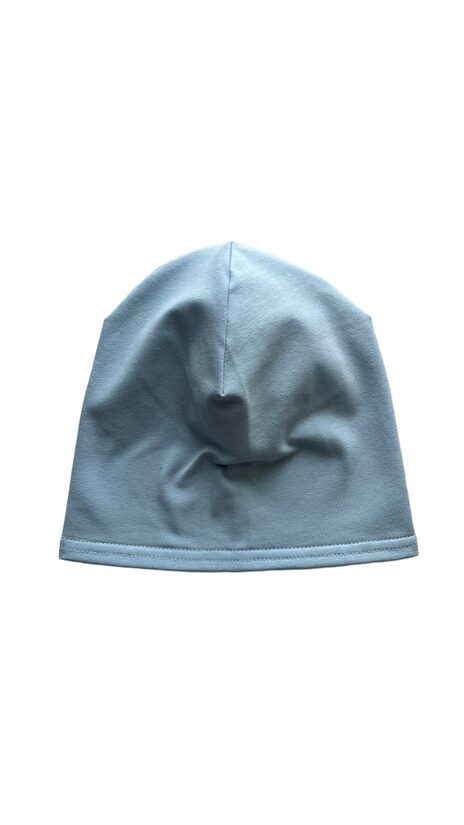 Plānais Beanie 2-4gadi, gaiši zila.