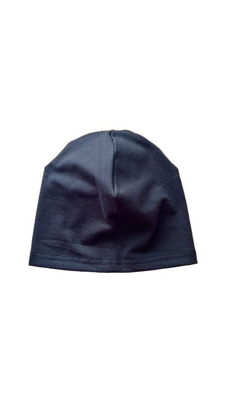 Plānais Beanie 2-4gadi, tumši zila.
