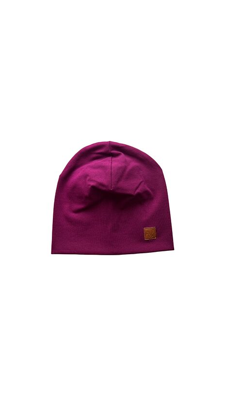 Starpsezonas Beanie cepure 1-2gadi, Plūmju tonis