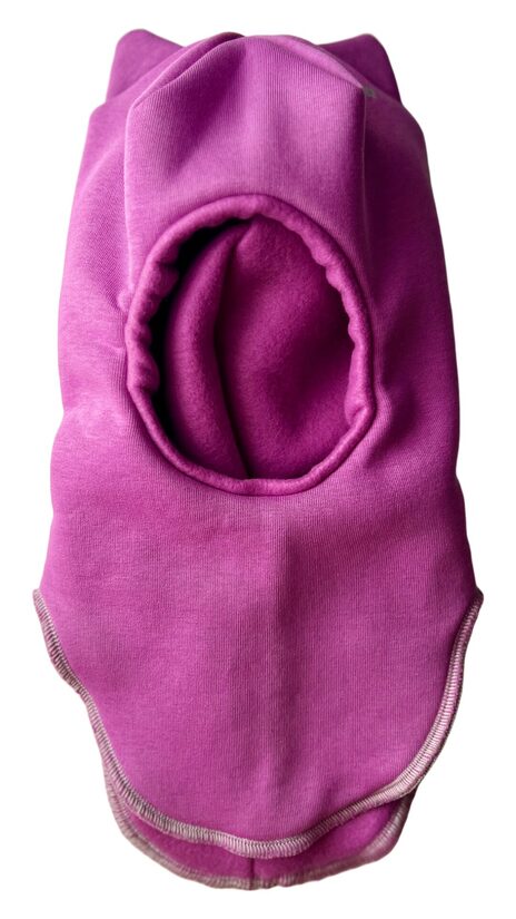 Ķivercepure ziemai, silti violēts